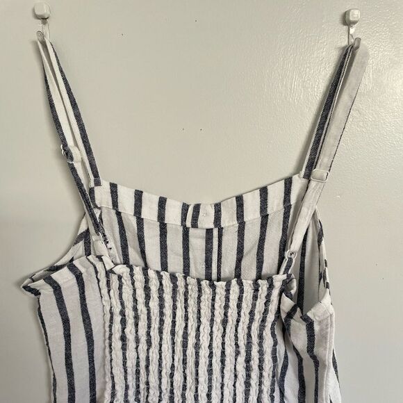 Old navy women’s xs  vertical stripes jumpsuit - Picture 6 of 8